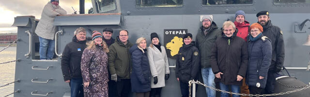 Otepää valla esindus külastas sõpruslaeva EML Ugandi