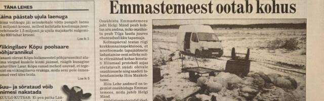 25 AASTAT TAGASI | Soomlane vajus autoga läbi jää ning hukkus