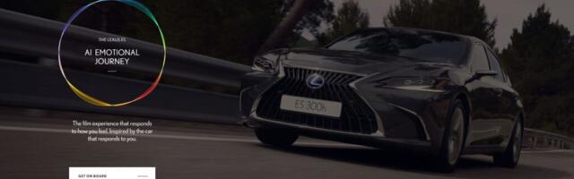 Lexuse interaktiivne reklaam reageerib vaataja emotsioonidele