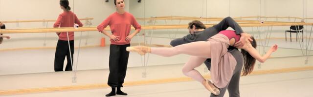 Vanemuises algas balleti  „Vihm detsembris“ prooviperiood