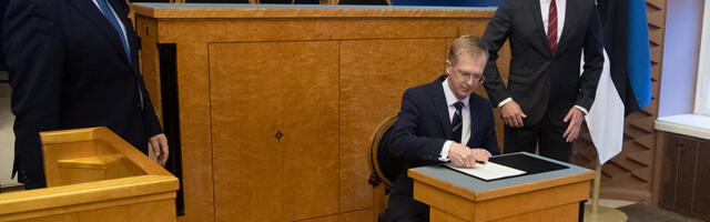 Kultuuriminister Tiit Terik astus ametisse