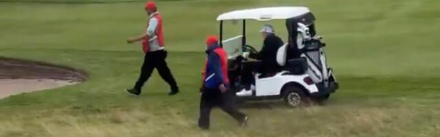 VIDEO: Kas Trump tabati golfi mängides pettuselt?