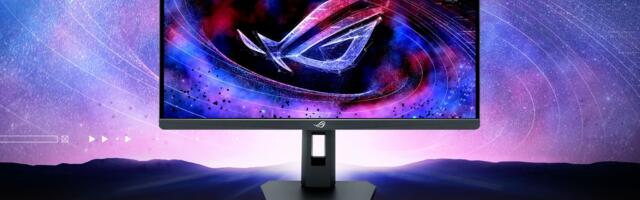 Asus' new 5K gaming monitor is so high-end it doesn't even officially support RTX 40-series GPUs — the XG27JCG is a 5K 180Hz beast with 330Hz 1440p dual-mode support