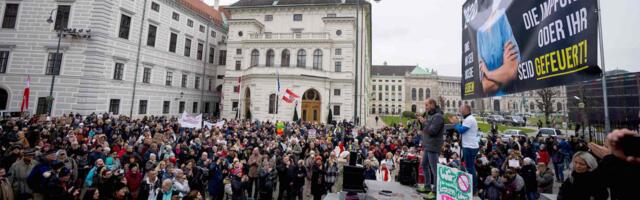 Austrias toimuvad meeleavaldused vaktsineerimissunni ja uute piirangute vastu