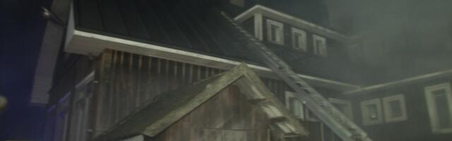 Reporter: Tartumaal Laguja külas hukkus külakeskuse põlengus inimene