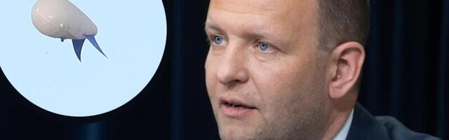 Siseminister Vene luureõhupallist: mille jaoks nad infot koguvad, me täpselt ei tea