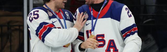 Kolm põlvkonda olümpiavõitjaid. USA hokikoondisega triumfeerinud Brock Nelson kordas sugulaste saavutust. „Tere tulemast klubisse!“