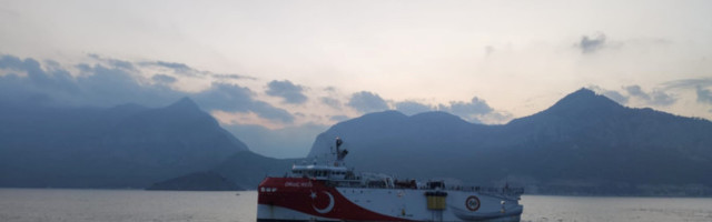 Türgi saadab Vahemerre Kreeka ja Küprose vahele uurimislaeva
