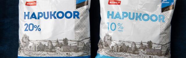 TURUKOMMENTAAR | Hapukoor ja importmuna tegid korraliku hinnahüppe