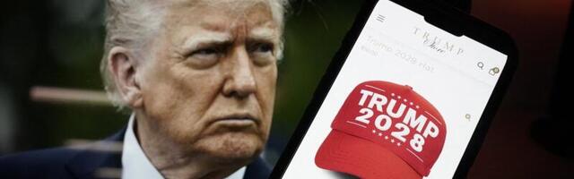 Veebipoes on müügile ilmunud „Trump 2028“ mütsid ja särgid