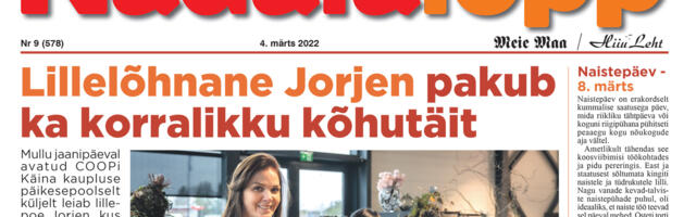 Nädalalõpp 4. märts 2022