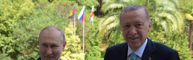 Putini ja Erdoğani vestlus oli südamlik, aga Vene viljablokaad jätkub