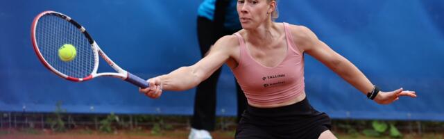 Äsja Eesti meistriks kroonitud Malõgina jõudis WTA turniiri põhitabelist võidu kaugusele