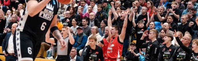 Esiliigas selgusid kolm poolfinalisti, Kadrina ja Haljala matš meelitas saali 2100 inimest