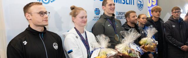 EOK premeeris Euroopa meistreid Jefimovat ja Tribuntsovit ning MM-hõbemedalisti Ermi