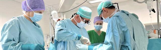 Kliinikumi südamekirurgid tegid Eestis esmakordse operatsiooni