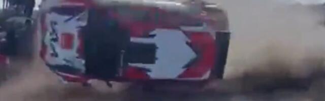 VIDEO | Teelt välja sõitnud Škoda tappis Argentina rallil pealtvaataja