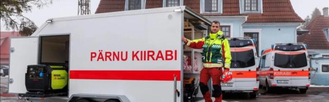 Pärnu kiirabi sai katastroofihaagise