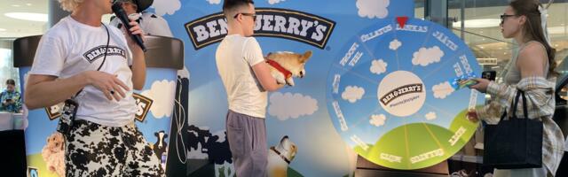 Eile jagati Ülemiste keskuses 5000 tasuta jäätist