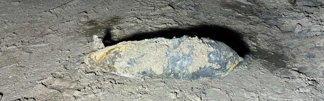 Pärnu rannarajoonist leiti hoone ehitustööde käigus lennukipomm