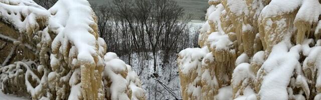 Galerii: Valaste joa ümbrusesse lisati ohtliku olukorra tõttu hoiatussilte