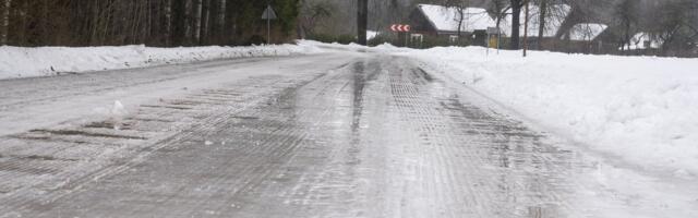 ILMATEADE | Kõik sulab! Teed on jäised ja libeduseoht suur