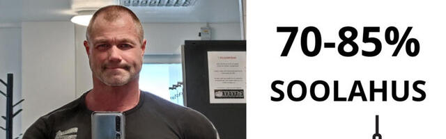 Video! Fitnesstreeneri spekulatsioon: 70–85% koroonasüstidest on soolalahus