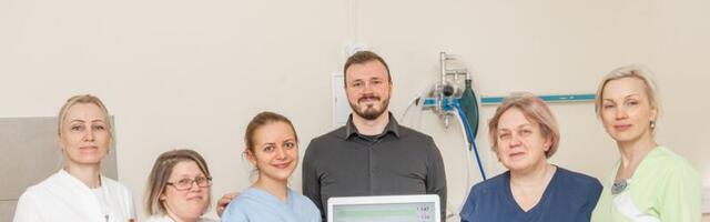 Lõuna-Eesti Haigla sai esimeste seas kätte uue KTG-masina