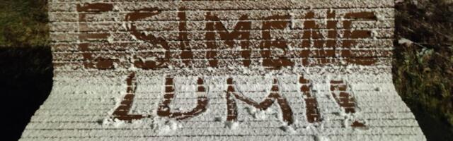 AJAPEEGEL: Tiit Mõtuse foto esimesest lumest