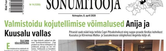 Sõnumitoojas 8. aprillil