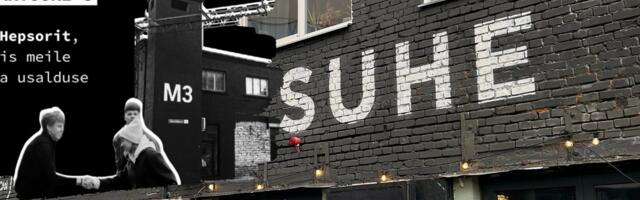 Selgus baari Suhe uus ajutine asupaik. Tegevjuht_ muidugi on kurb, kuid alati kaasneb muutustega uuelt lehelt alustamise tunne