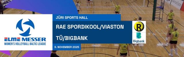TÄISPIKKUSES | Vaata uuesti Rae Spordikool/VIASTON - TÜ/Bigbank kohtumist!