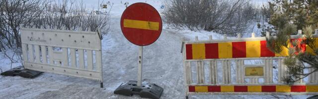 Vormsi jäätee on taas suletud