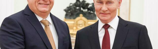 Bloomberg: Orbán võrdles end vestluses Putiniga hiirega, kes aitab lõvi