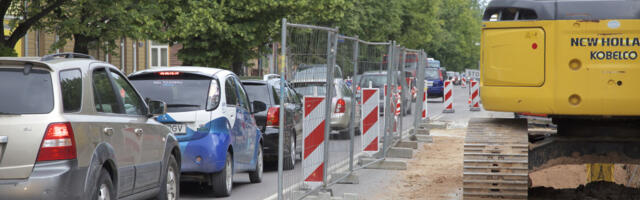 Sel nädalal tehakse avariitöid Aleksandri ja Riia tänaval