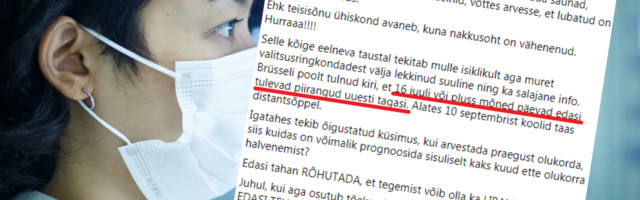 Sahinad: Eestit soovitakse keset suve lukku panna?