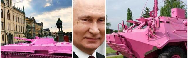 Putin saadab liberaalse lääne rahustamiseks Ukrainasse roosad tankid ja soomukid