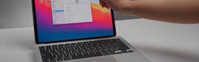 Viska pilk peale: üks entusiast leiutas puuteekraaniga “MacBooki”