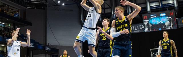 TÄNA DELFI TV-s | Eesti korvpallikoondis peab võõrsil kontrollmängu Rootsiga