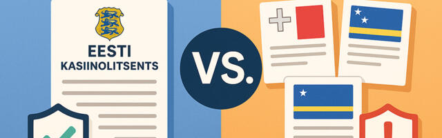 Kuidas Eesti kasiinolitsents erineb välismaa tegevuslubadest?
