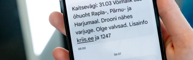 VIDEO | Mured ohuteavitusega_ märguanded saabusid kogu Eesti kohta, välismaise SIM-iga aga ei tulnudki teavitust