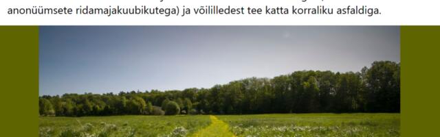 Viimsilane ironiseerib vallas vohava kinnisvaraarenduse üle