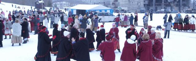 FOTOD ja VIDEOD | Viimaks ometi! Tuhamägede talvine tantsupidu tõuseb Ida-Virumaal tuhast