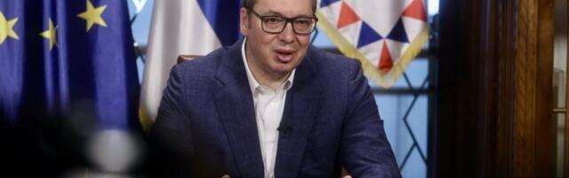 Obraća se predsednik Vučić: Govori o haosu ispred Rektorata!