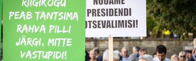 Presidendi valimine võiks olla ühendav, aga mitte lahutav protsess