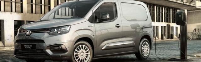 Algas elektriliste Toyota Proace City mudelite eelmüük