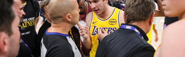 Lakers ei ole kohtunike tööga rahul: LeBroni vastu ei vilistata vigu ära