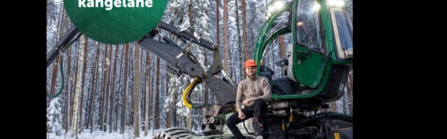 RMK kampaania: harvester Süvahavva metsas on „kliimakangelane!“