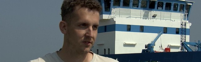 Reporter: Uurimislaev EVA-316 jõudis Estonia vraki juurest tagasi!