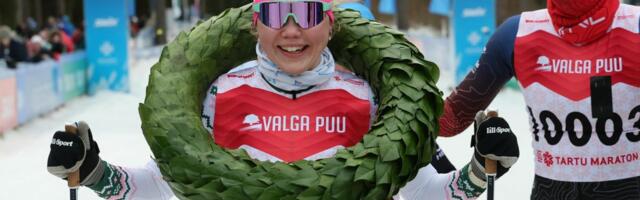 Tartu maratoni naiste võitja Teesi Tuul: kindlasti on see üks magusamaid võite!